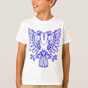 Two Headed Eagle - Blue T-Shirt