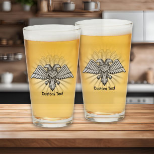 Two Headed Eagle Glass