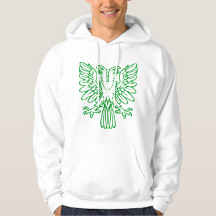 Two Headed Eagle - Grass Green Hoodie