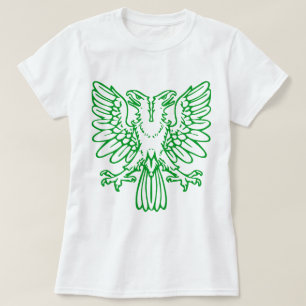 Two Headed Eagle - Grass Green T-Shirt