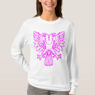 Two Headed Eagle - Magenta T-Shirt