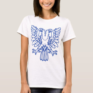 Two Headed Eagle - Navy Blue T-Shirt