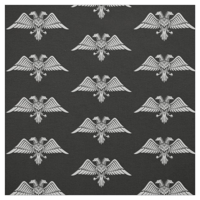 Two Headed Eagle Pattern Fabric (Swatch)