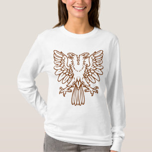 Two Headed Eagle - Walnut T-Shirt