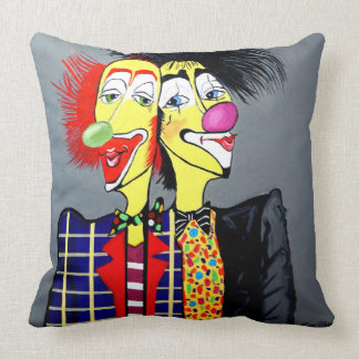 TWO HEADS ARE BETTER THEN ONE CUSHION