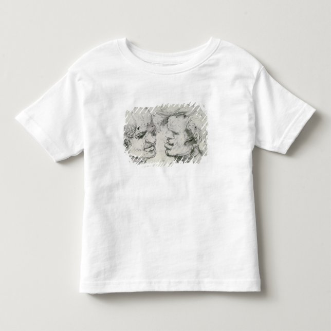Two Heads Toddler T-Shirt (Front)