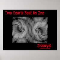Two Hearts Beat As OnePoster
