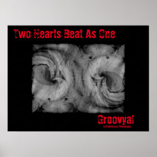 Two Hearts Beat As OnePoster Poster