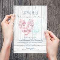 Two Hearts Beating Together/Sweet Rustic Wedding