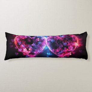Two Hearts  Body Cushion