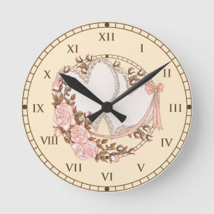 Two Hearts clock