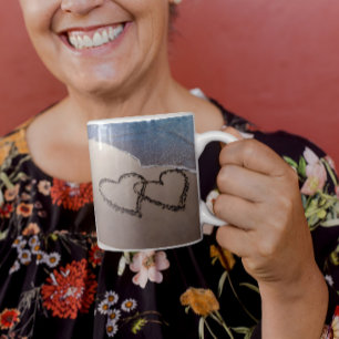 Two Hearts In The Sand Beach Cup