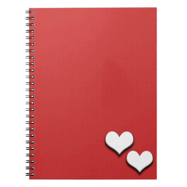Two Hearts Notebook (Front)