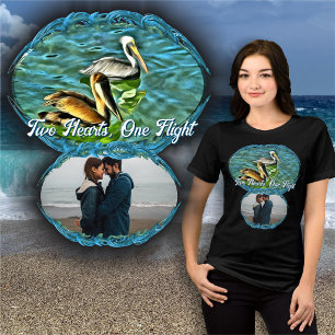 Two Hearts, One Flight 0329 Tri-Blend Shirt