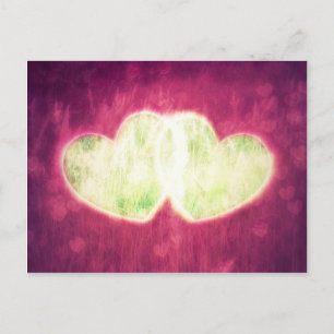 Two Hearts Postcard