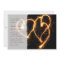 Two Hearts Sparklers Wedding Invitation