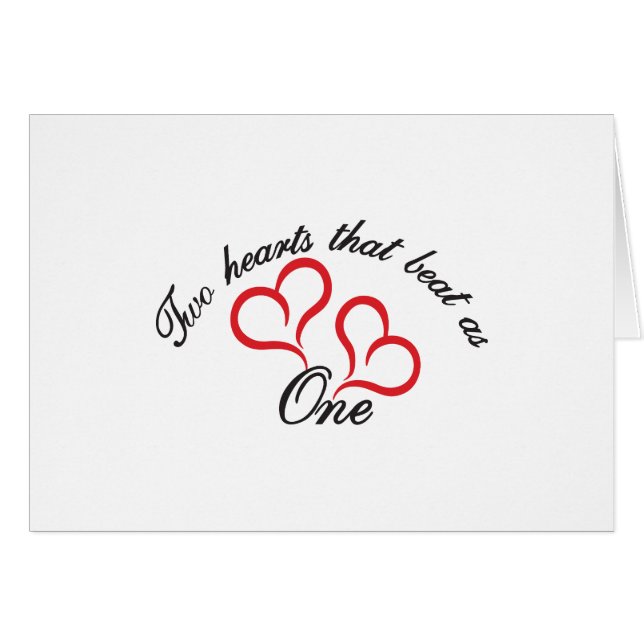 Two Hearts That Beat as One (Front Horizontal)