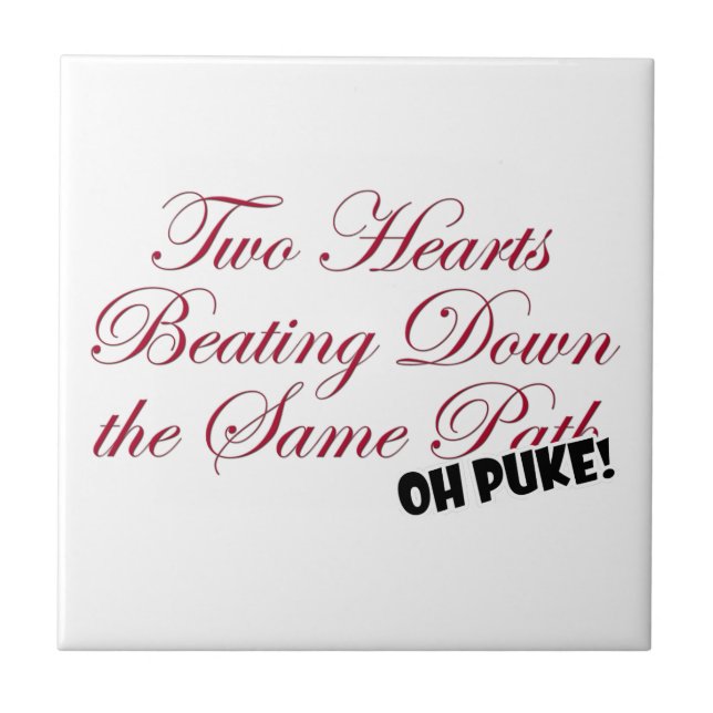 Two Hearts Tile (Front)
