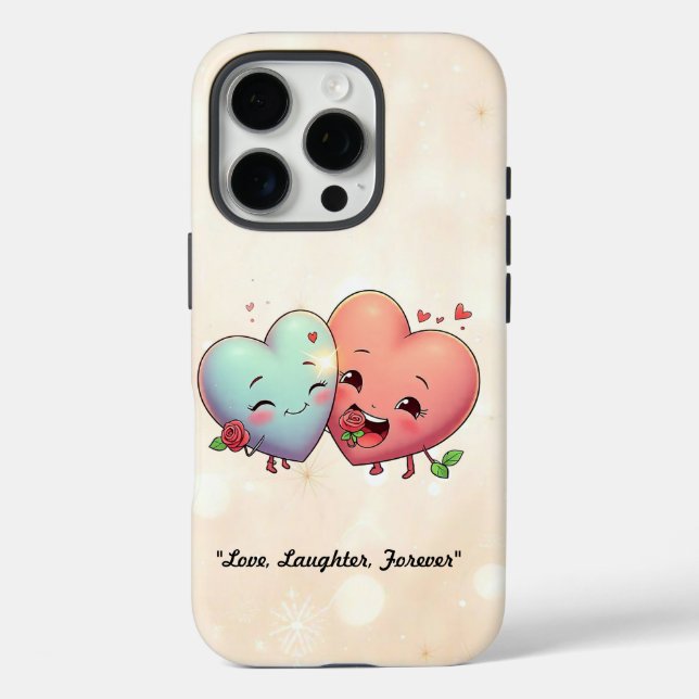 "Two Hearts United" Case-Mate iPhone Case (Back)