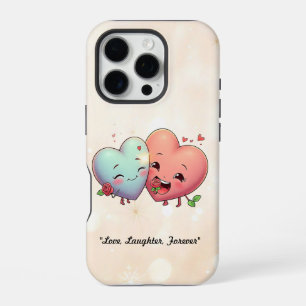 "Two Hearts United" iPhone 16 Pro Case