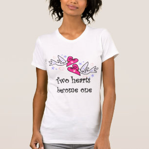 Two Hearts Wedding Tshirts and Gifts
