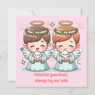 Two Heavenly Guardians Invitation