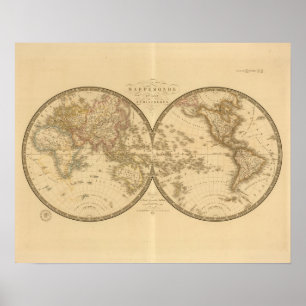 Two Hemispheres Poster