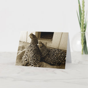 Two Hens Best Friends Card