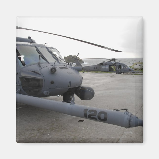 Two HH-60G Pave Hawks Magnet (Front)