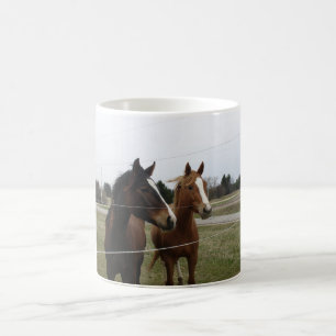Two Horses Mug