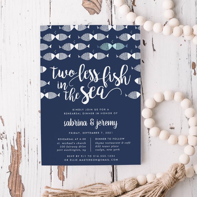 Two if By Sea | Rehearsal Dinner Invitation (Creator Uploaded)