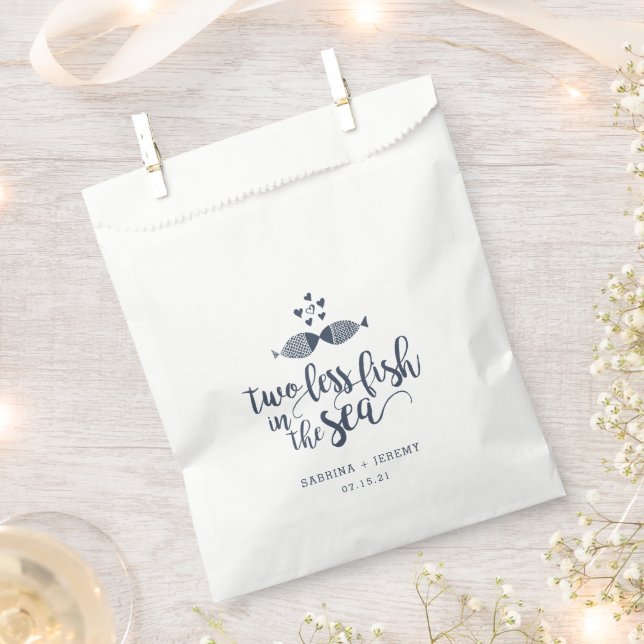 Two if By Sea | Wedding Favour Bag (Clipped)