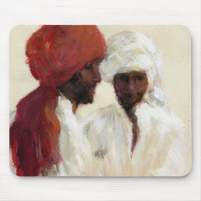 Two Imams Mouse Pad (Front)