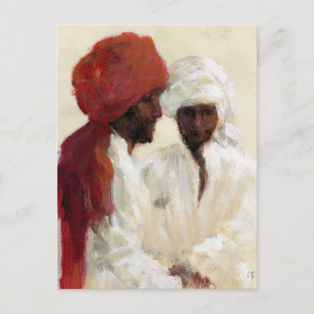 Two Imams Postcard (Front)