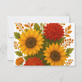 Two Initial Monogram Black Couple Stationery Thank You Card