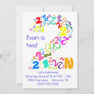 Two! Invitation