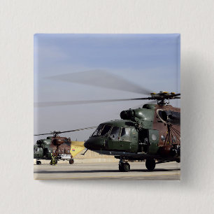 Two Iraqi Mi-17 Hip Helicopters 15 Cm Square Badge