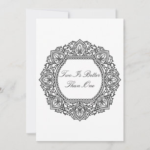 Two Is Better Than One Invitation