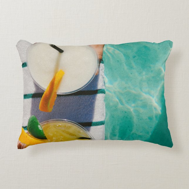 Two juice cups decorative cushion (Front)