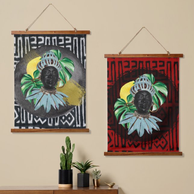 Two Kingely Hanging Tapestry (Asymmetrical)