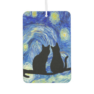 Two Kitties Car Air Freshener