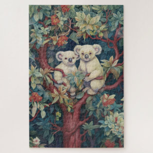 Two Koalas Sitting in a Gum Tree Jigsaw Puzzle