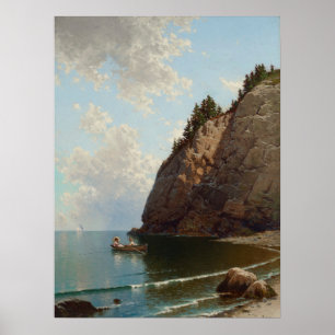 Two Ladies in a Rowboat Poster