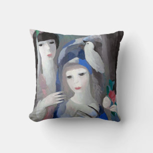 Two Lady and Dove, Marie Laurencin Cushion