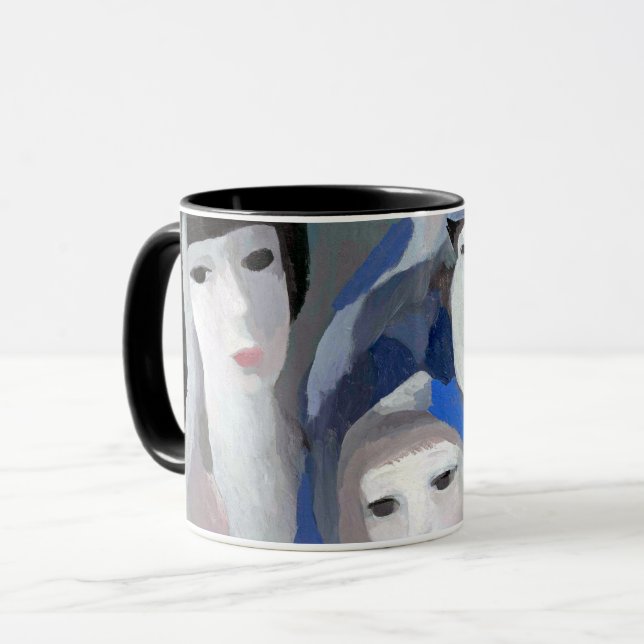 Two Lady and Dove, Marie Laurencin Mug (Front Left)