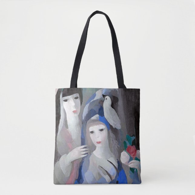 Two Lady and Dove, Marie Laurencin Tote Bag (Front)