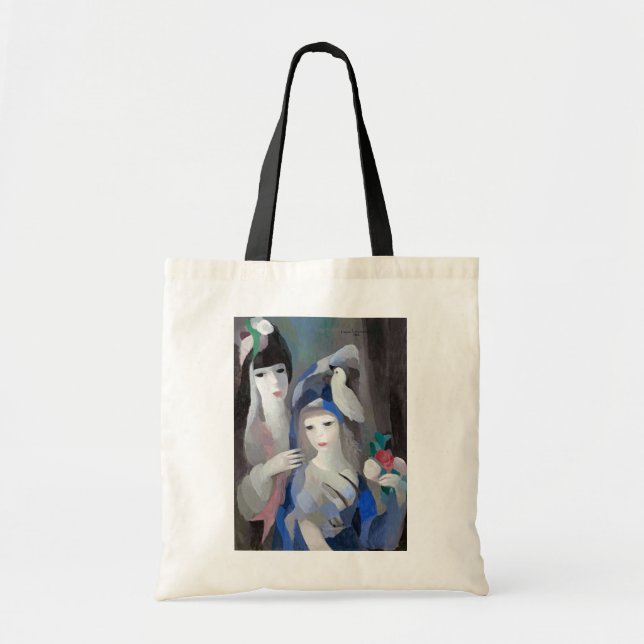Two Lady and Dove, Marie Laurencin Tote Bag (Front)