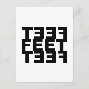 Two Left Feet Postcard