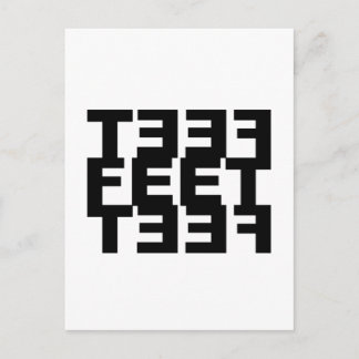 Two Left Feet Postcard