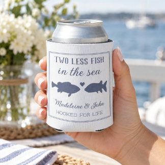 Two Less Fish In The Sea Couples Shower Can Cooler